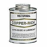 Rectorseal 72851 8-Ounce Copper-Rich Antiseize And Lubricant [並行輸入品]