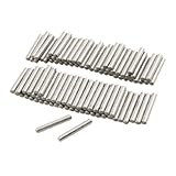 uxcell　並列　ダウエル　ピン　締結　要素　2.2mm x 15.8mm　１００個