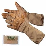 ブラックホークFury HD Gloves W / Nomexフラッシュ/ Flame保護LG 8156 + NimrodのWaresマイクロファイバー布