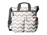 [スキップホップ] Skip Hop レディース Duo Signature Diaper Bag マザーバッグ Chevron/Grey/Off White [並行輸入品]