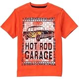 ジンボリー GYMBOREE/ ホットロッドティ サンセットオレンジ トップス半袖Tシャツ 12歳【並行輸入】