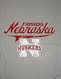 ネブラスカCornhuskers NCAA Sweatshirt Throwブランケット、グレー