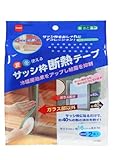 ニトムズ サッシ枠断熱テープ DECO16 リトルフラワー 2mm×16mm×7m 2巻入り E1166