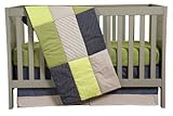 Trend Lab 3 Piece Crib Bedding Set, Perfectly Preppy by Trend Lab [並行輸入品]
