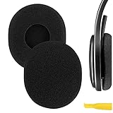 Geekria イヤーパッド互換性 パッド ロジクール Logitech H800 ヘッドホンに対応 パッド イヤー/イヤーカップ (フォーム/ブラック)