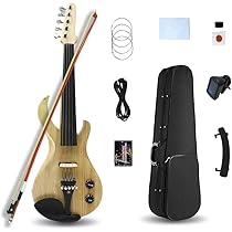 エレクトリックバイオリン 本体 Amazon | Yinfente 5弦エレクトリックバイオリン 4/4 フルサイズ