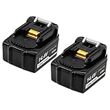 UPWAY マキタ14.4v bl1460互換バッテリー BL1430 BL1440 BL1450 BL1460対応 14.4v 6.0ah 2個セット 黒 1年保証 UPWAY