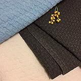 クラウド柄 ベビーイブル 70×100 ウォッシュキルト (チャコール) [並行輸入品]