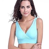 Padgene 妊婦 マタニティ 用 授乳 ブラジャー 下着 ノンワイヤー　クロスタイプ 4色