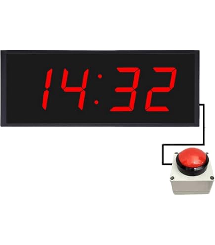 Amazon｜YZ ジムタイマー、スタート/ストップボタン付きジムクロック