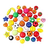 Kids ToyボールMiniスポーツストレスボールSqueeze Foamフルーツおもちゃ24pcs Assorted Packingカラー形状トレーニングおもちゃのさまざまなサイズ4 cm-8 c