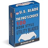米国ブレードu-112 – 50ユーティリティフックブレード20 / 5 100 PAK