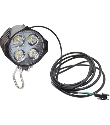 Amazon | 電動自転車イーバイク 36V-48V ホーン付き電動自転車ライト