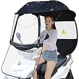 海外輸入 改良版 バイク 原付 スクーター用 風除け 雨除け バイクルーフ 高知インター店 Design Tours Com