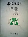 日本近代文学大系 53 近代詩集 1