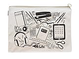 MAPTOTE フラットポーチ White