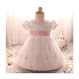 WIN 子供ドレス　ノースリーブ　ベビードレス フォーマル　女の子　女児ワンピース　 レース プリンセスドレスキッズ服 入園式 七五三 結婚式お宮参り セレモニー フラワーガール ドレス お嬢様 (8