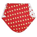 MIUSE　６重　ガーゼケット　ベビーブランケット　毛布　ベビーケット　タオル　１００％綿　通気　肌さわり　赤ちゃん 安心 お昼寝 出産祝い 　 (苺)