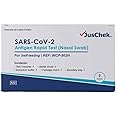 JusChek SARS-CoV-2 Rapid Antigen Test Kits - 5 Pack Nasal Swab