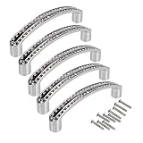 WISHAVE 5Pcs 96mm Europe Style Crystal Rhinestone Kitchen Furniture Door Wardrobe Cupboard Cabinet D