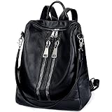 UTO レディース レザー トラベル リュック 通学 マザーズバッグ 通勤 ビジネス カバン[並行輸入品]