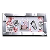Moms Present 赤ちゃんの手と足 SILVER FRAMEで3DプリントDIYキットをキャスティング(S-5-櫻色舞うころ) [並行輸入品]