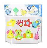 litzpy 8 Piece Rattle SetベビーTeething Rattle Set – Niceベビーギフト
