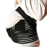 CFR ワンタッチ妊婦帯 S-2XL (Small, ブラック)