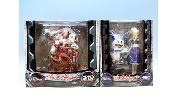 売れ筋商品 アニメ リアルフィギュア4 中古 真 女神転生 キャラクター 全２種フルセット ポスターおまけ付き フリュー フィギュア Kontrapunkt Mk Org