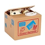 Messagee Cat Coin Bank Money保存ボックスPiggy犬銀行ノベルティ ホワイト MSG-R0029B