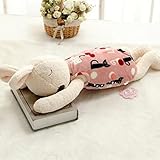 桜の雪 かわいい 赤ちゃん 添い寝 ウサギ ぬいぐるみ 寝かしつけ用おもちゃ 75cm (猫の服)