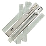Soapstone Marker for Welders & Textile Marking - Commando Flat Holder with 5 Pierce of #1 Select Soa
