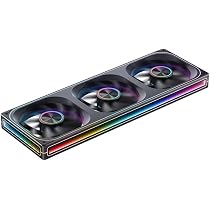 Amazon.co.jp: JONSBO ZA-360/240/120 28mm ARGB PCケースファン