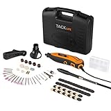 Tacklife RTD35ACL Advanced Multi-functional Rotary Tool Kit with 80 Accessories and 3 Attachments Va