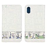 グルマンディーズ iPhoneXR(6.1inch) ケース 手帳型 ディズニー ドナルドダッ...