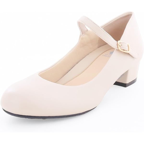 Amazon | [あしながおじさん] Tストラップシューズ 1610025 ダーク