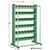 OS(大阪製罐) ツーリングタワー 定置型(HSK・NC5用) 6段 RD4054