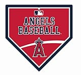 Los Angeles Angels of Anaheim MLB 23.5 CM x 23.5 CMホームプレートStreet Sign
