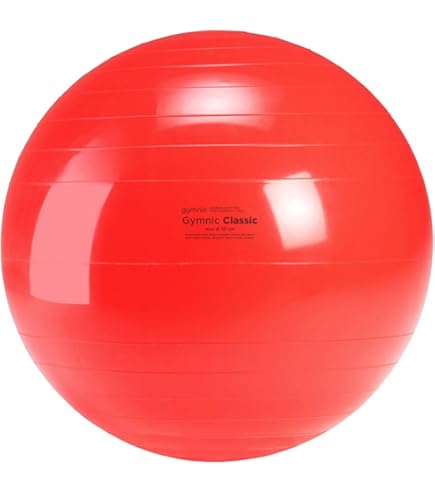 Amazon | ギムニク(GYMNIC) ギムニク 55 赤 イタリア製 [2点セット