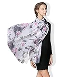 ハナノ 3WAY 高品質 授乳ケープ ストール ポンチョ 360度 安心 ナーシングケープ 模様 花 柄 グラデーション 6カラー (ロータスフラワー)