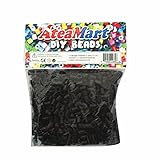 AteaMart DIY ビーズ 5mm 1パック1000ピース ピュアカラー (ブラック)並行輸入品