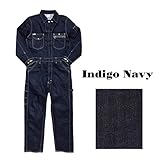 Lee(リー)　つなぎ　UNIONALLS　LWU39001　ユニセックス (L, インディゴネイビー)