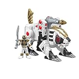 Fisher-Price フィッシャープライス Imaginext イマジネクスト Power Rangers パワーレンジャーズ White Ranger and Tiger Zord [並行輸入品
