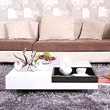 鏡面仕上げテーブル 鏡面テーブル リビングテーブル ローテーブル 組立て 幅85