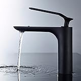 awxjx Washroomシンクミキサータップ銅バスルームホワイトBakingペイントWash面プレートSit単一穴Ceramicsホットとコールド