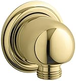 Kohler K-355-PB Forte Supply Elbow, Vibrant Polished Brass [並行輸入品]