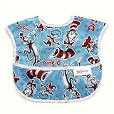 Bumkins (バンキンス) ポケット付 お食事エプロン SuperBib ［Dr.Seuss ドクター・スース］Cat in the Hat【並行輸入品】