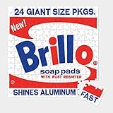 Mudpuppy (マッドパピー) アンディウォーホル Andy Warhol ブリロ パズル キューブ型ボックス入 Puzzle Brillo Box ブリロボックス 208ピース