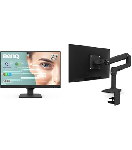 BenQ ディスプレイモニター31.5インチ +ERGOTRON モニターアーム