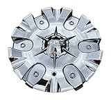 DIP Rebel C10D77 D77-2495 CAP Chrome Center Cap FITS ALL SIZES OF D77 WHEELS [並行輸入品]